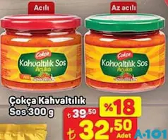 ÇOKÇA KAHVALTILIK SOS 300 G fiyat ve kampanya bilgisi